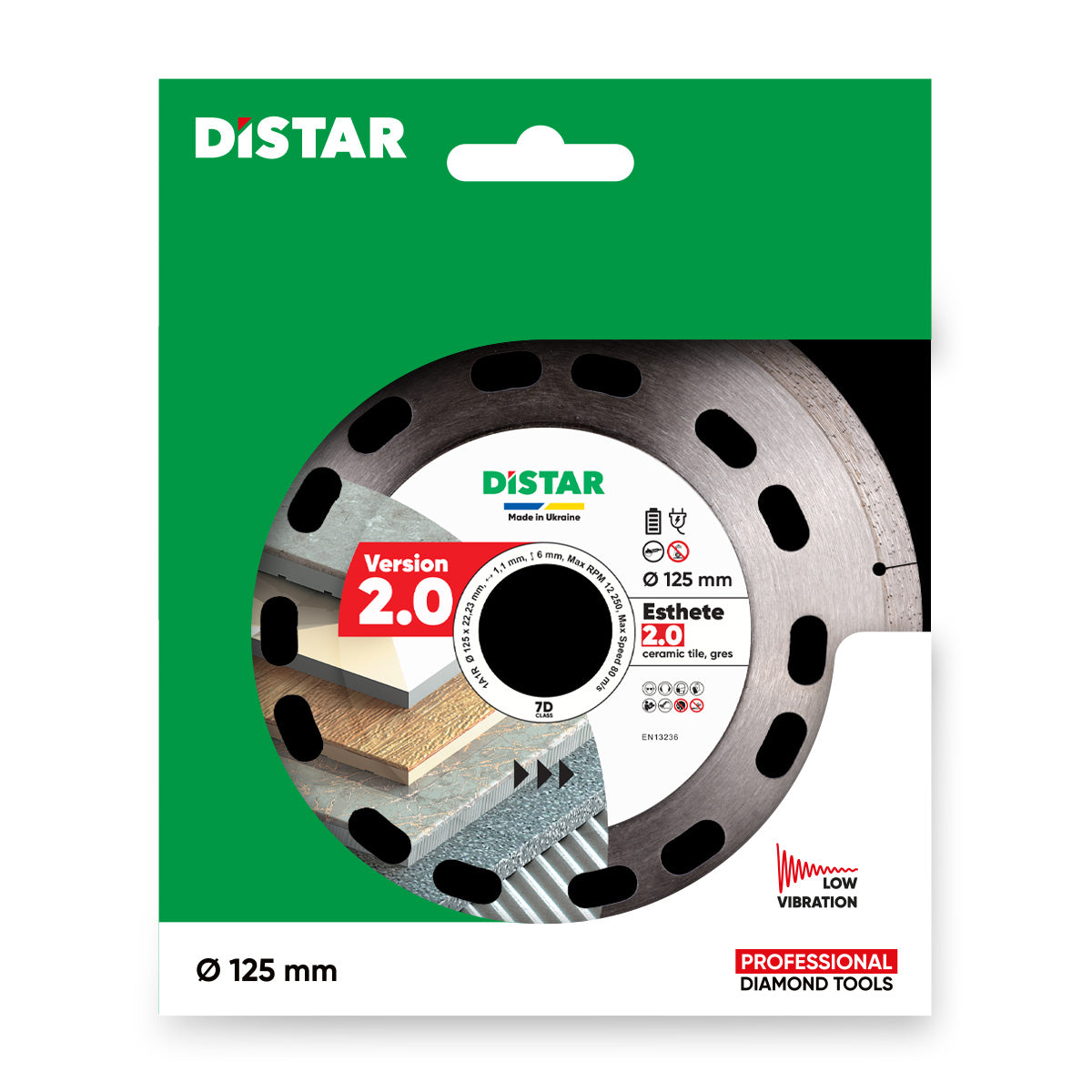 Distar ESTHETE 2.0 diamond cutting blade in original packaging
