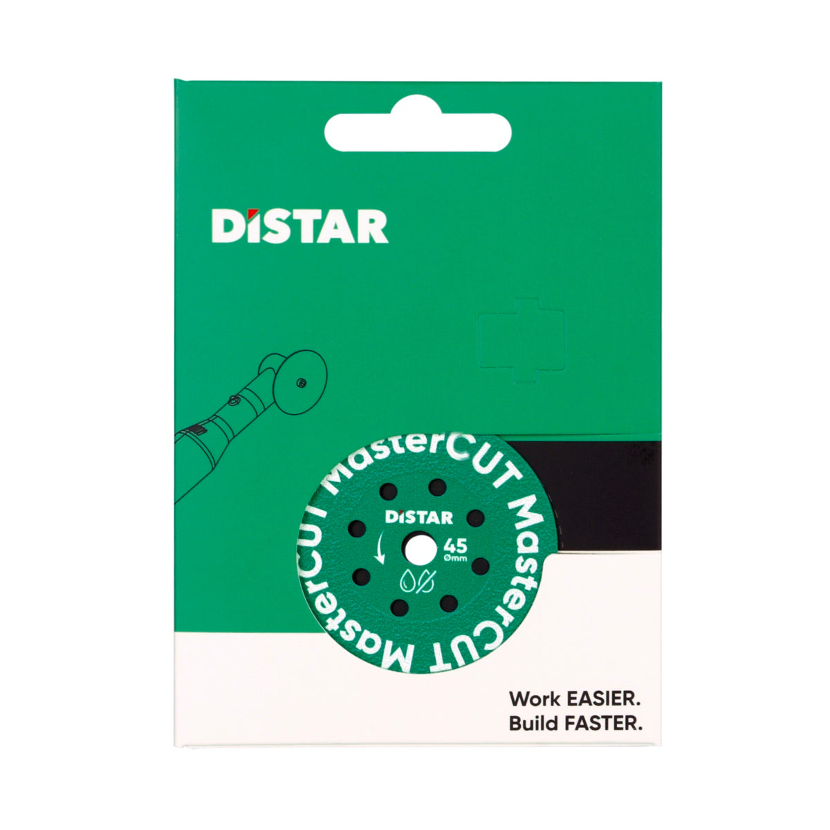 Distar MasterCUT 45 mm diamond cutting blade in original packaging