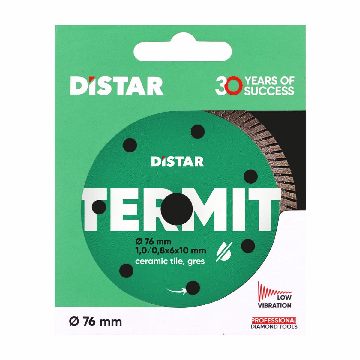 Distar Termit 76 mm diamond cutting blade in original packaging