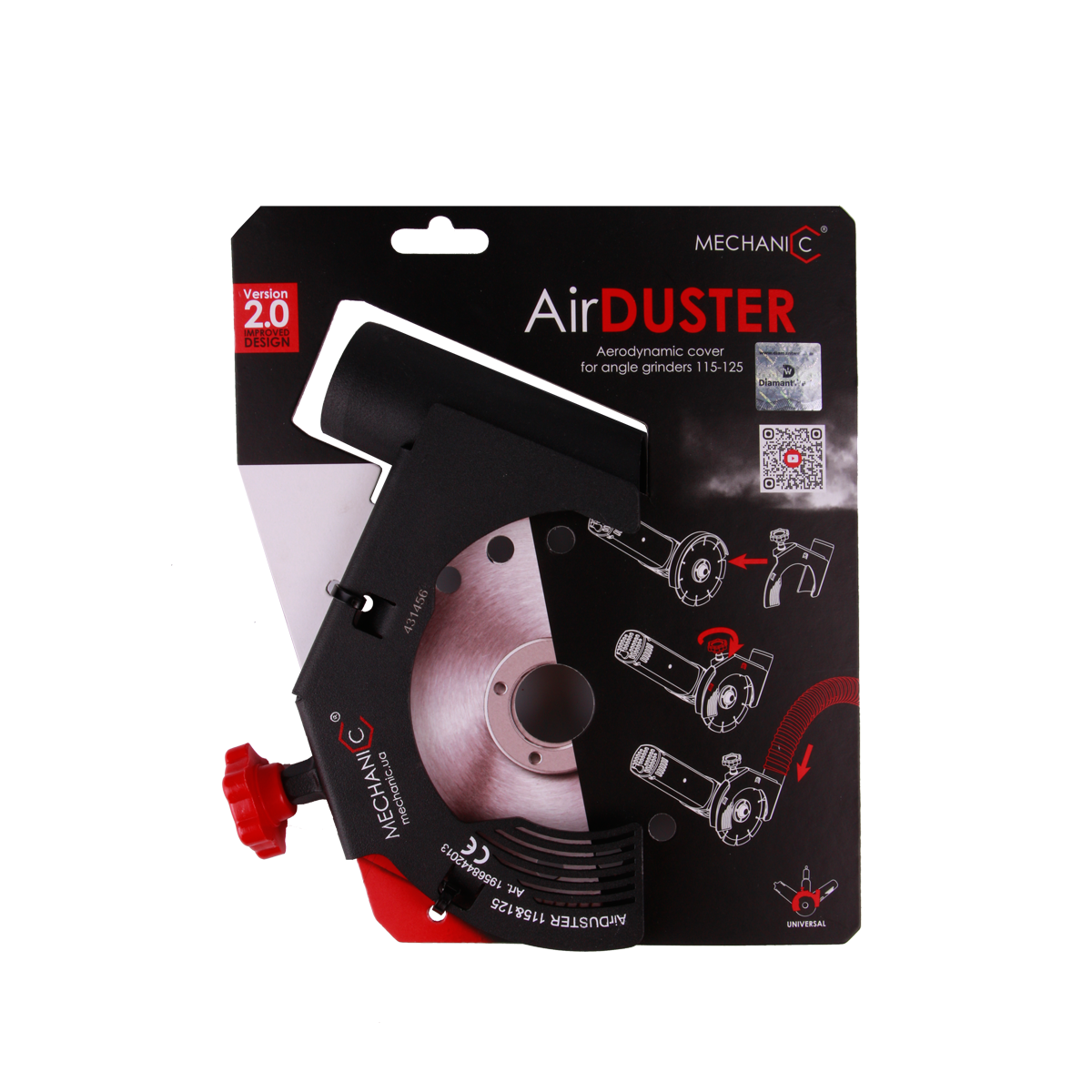 Distar AIRDUSTER dust control shroud in original packaging